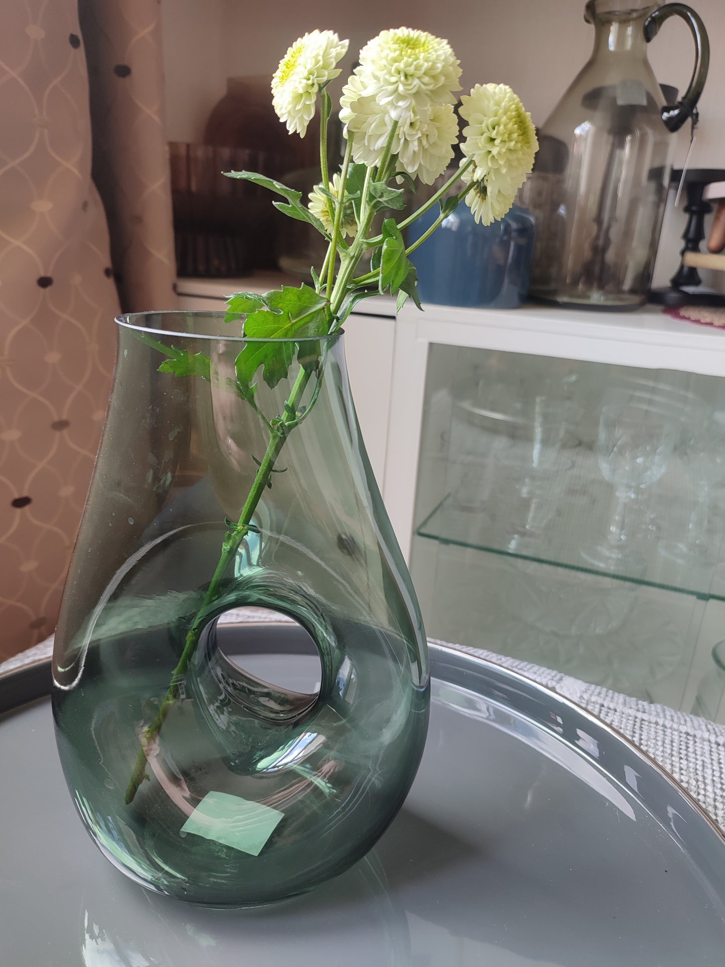 Green Retro Style Vase