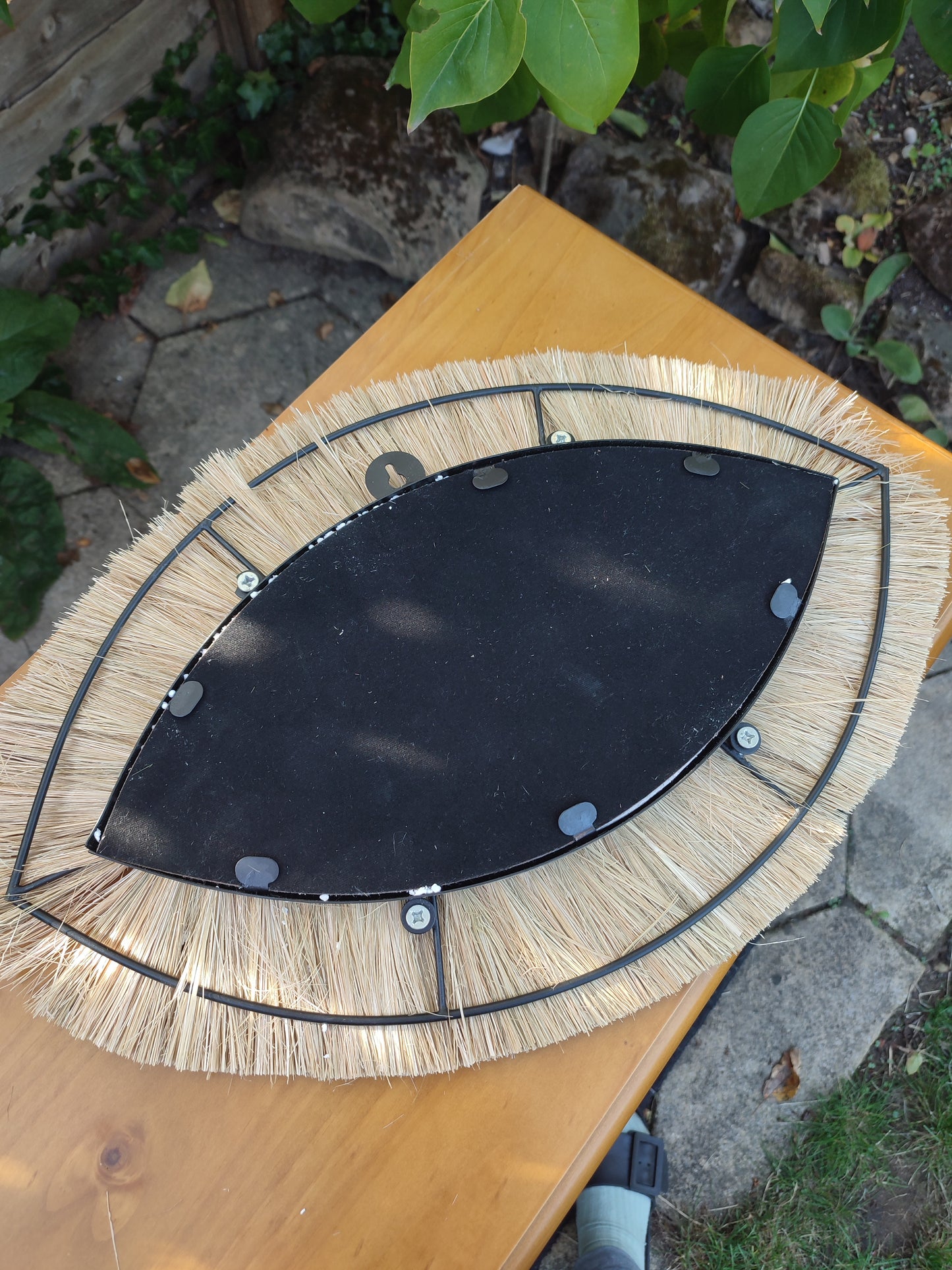 Decorative Grass Mirror