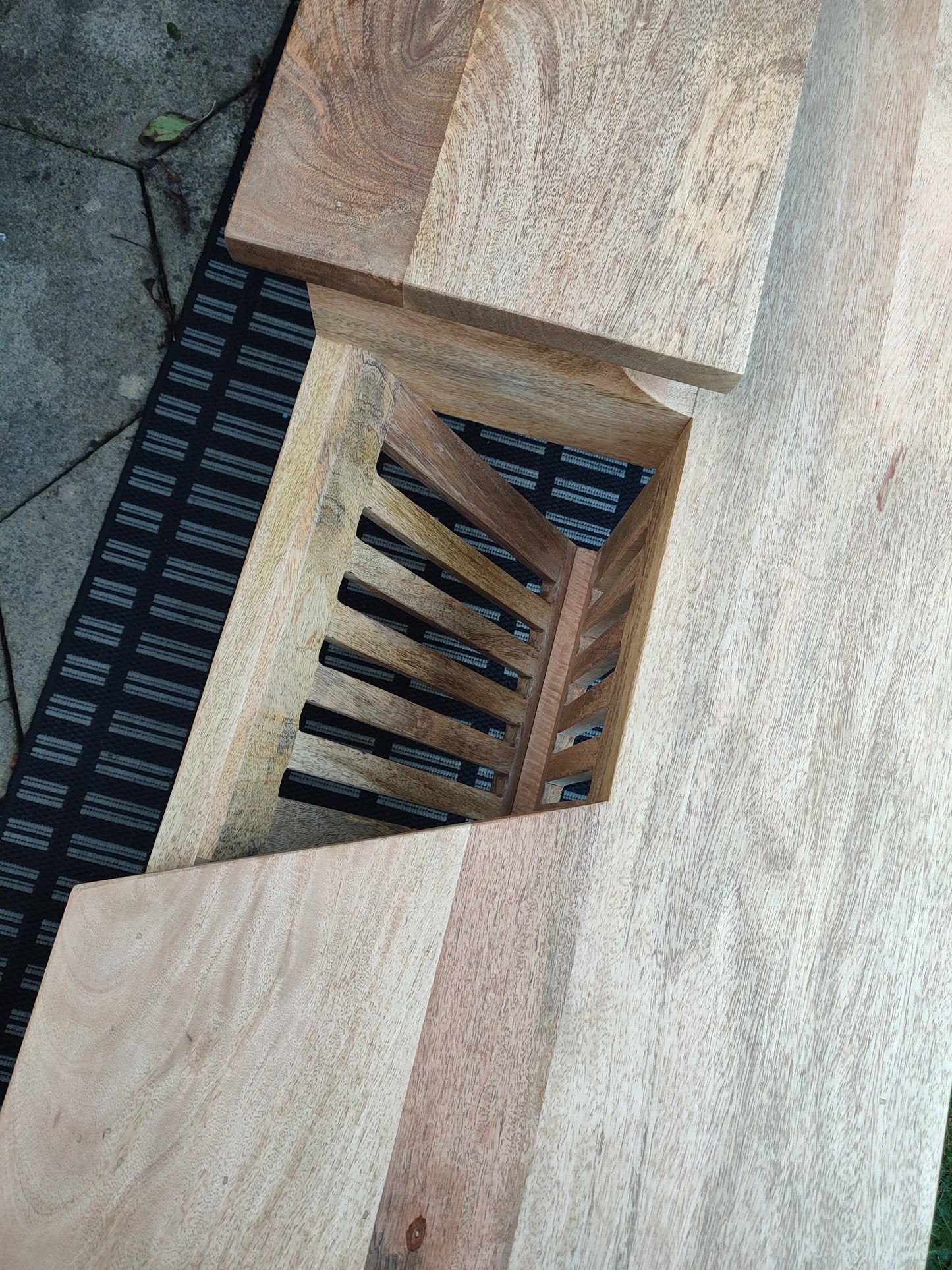 Solid Mango Wood Coffee Table