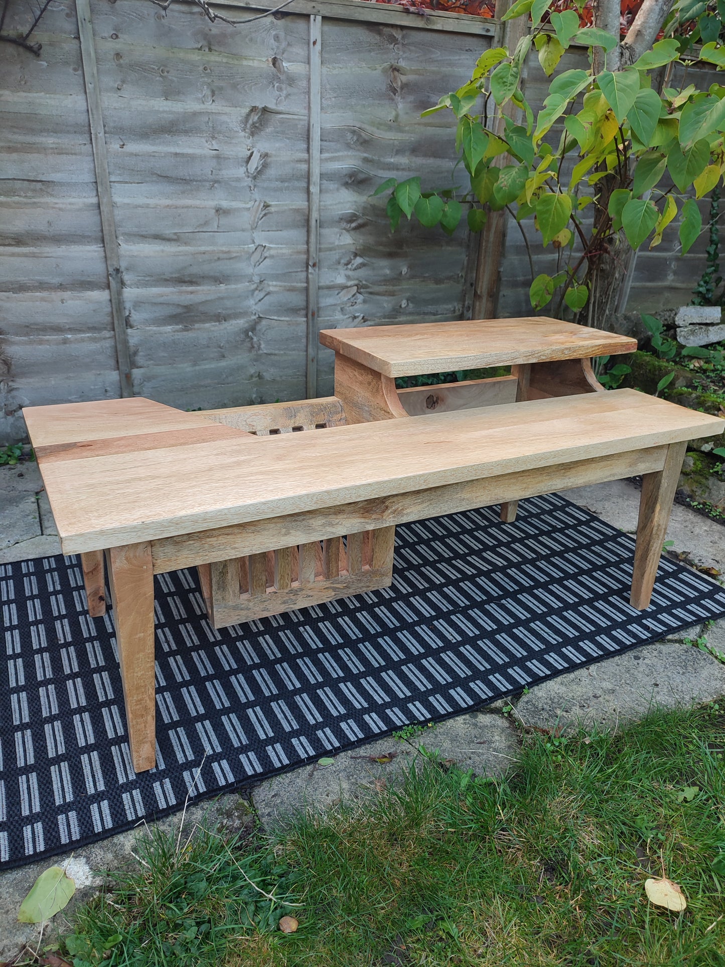 Solid Mango Wood Coffee Table