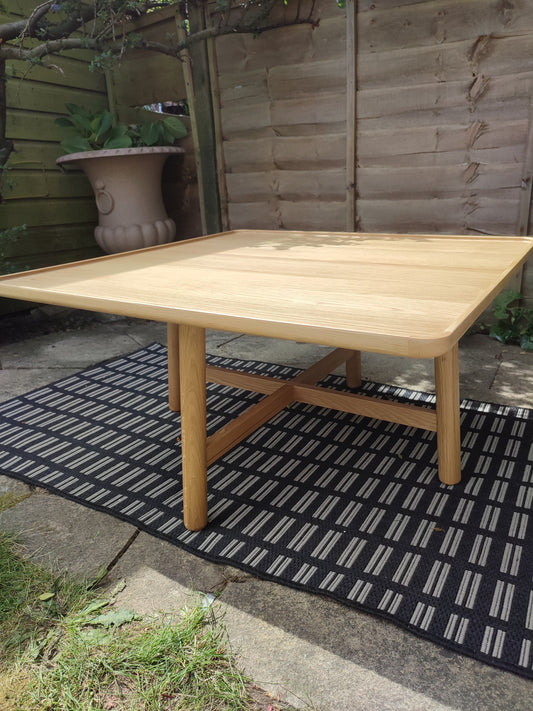 Oak Square Coffee Table