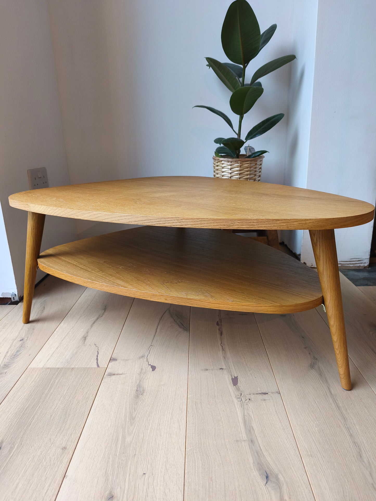 Vintage Style Oak Coffee Table