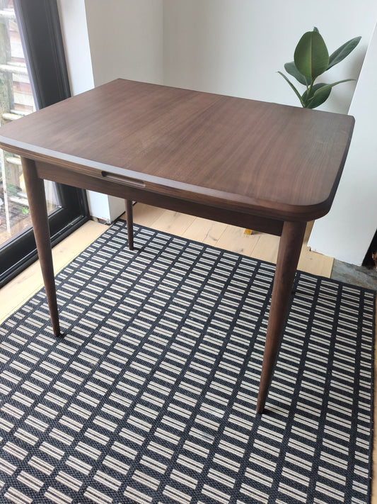 Folding Dining Table in Walnut to seat 2-6