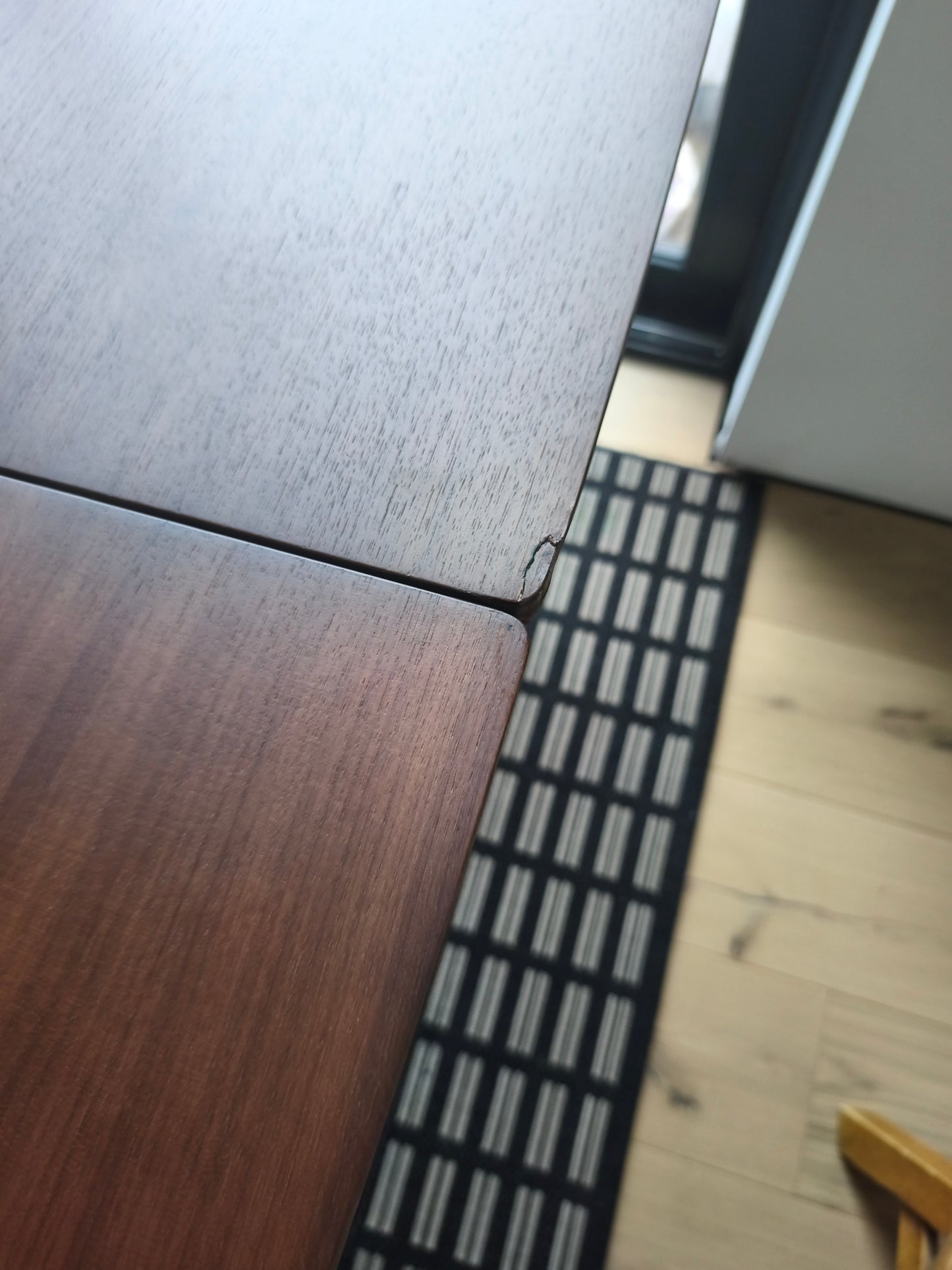 Folding Dining Table in Walnut to seat 2-6